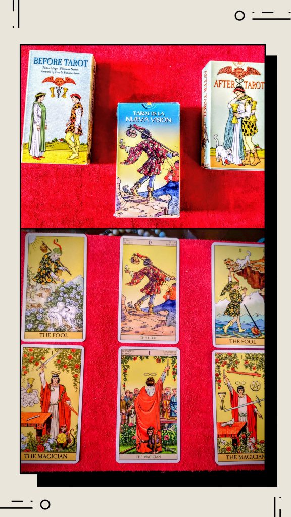 Tarot de la Nueva Visión. After Tarot. Before Tarot. 