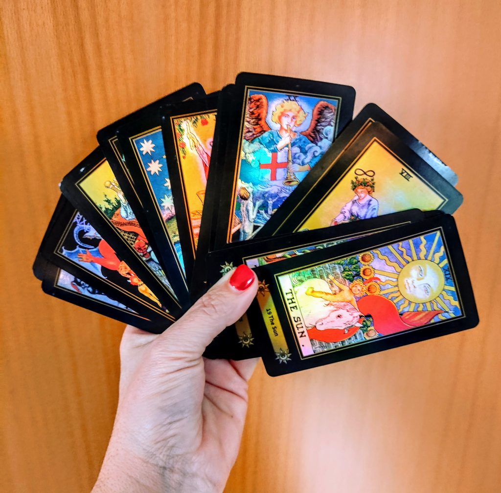 Tarot Rider-Waite holográfico.