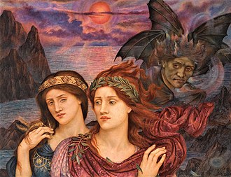 La Visión, Evelyn de Morgan. Mito sobre las facultades psíquicas en el Tarot